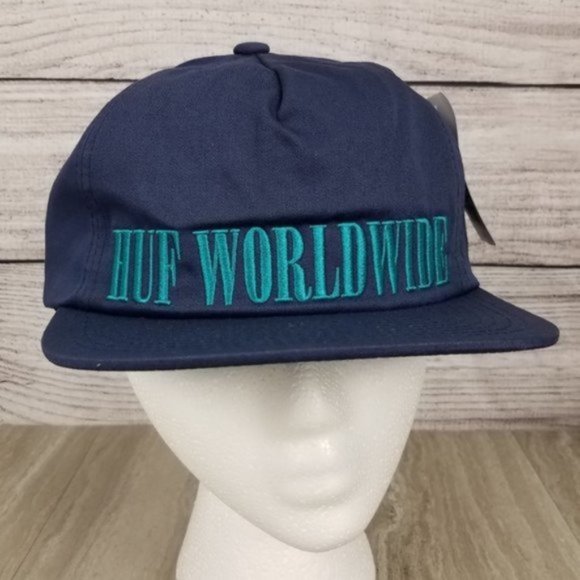 HUF Other - NEW HUF Worldwide Men's OS Serif Snapback Hat Cap